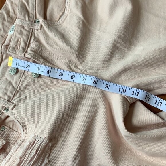 H&m & Denim pink distressed boyfriend jeans - Picture 5 of 8